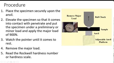 how to repair rockwell hardness tester|rockwell hardness calculation formula.